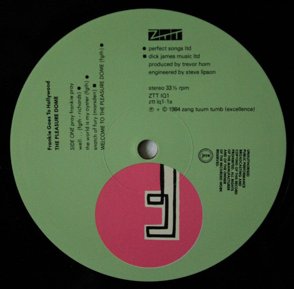 Welcome To The Pleasuredome