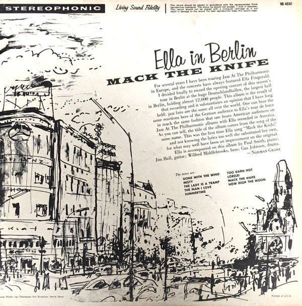 Mack The Knife - Ella In Berlin