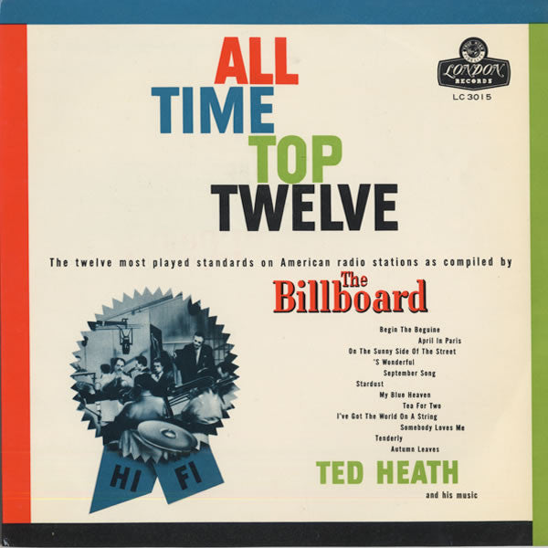 Release: All Time Top Twelve-Vinyl-Japan-1958-LC-3015-10294349