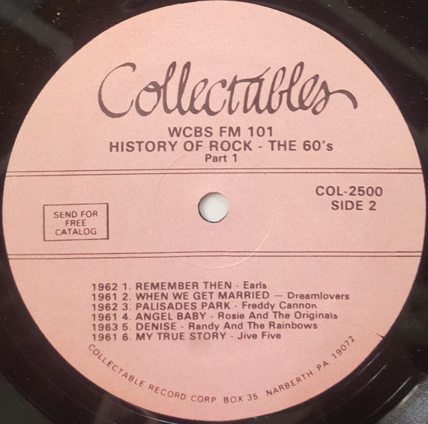 WCBS FM101 History Of Rock - The 60's
