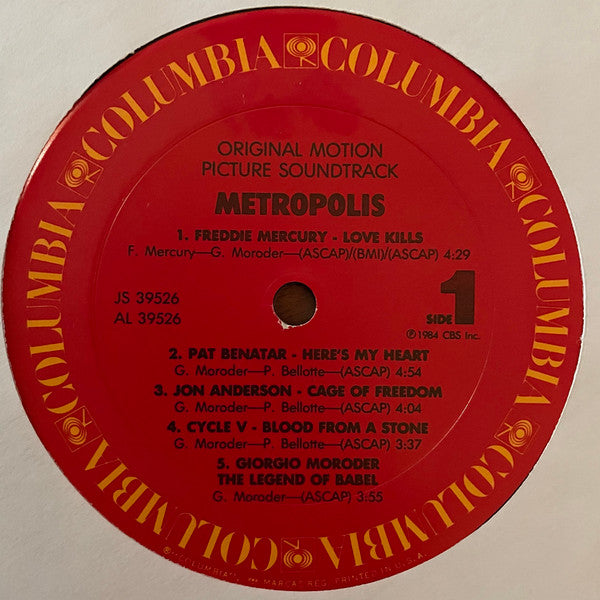 Metropolis (Original Motion Picture Soundtrack)