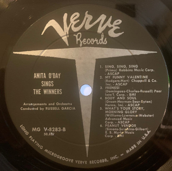 Anita O'Day Sings The Winners