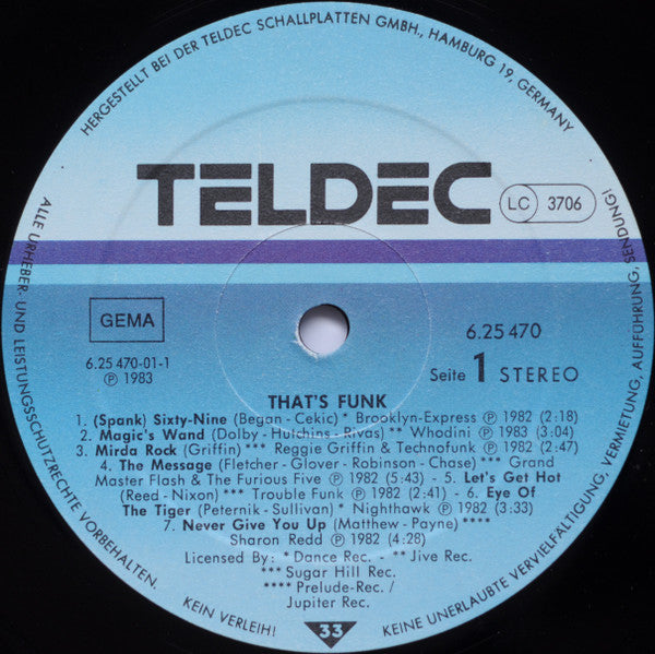 That's Funk · Hot Groove!