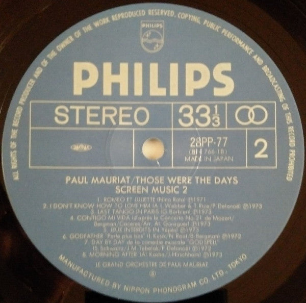 Those Were The Days - Screen Music 2