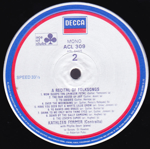 A Song Recital (Record 5)