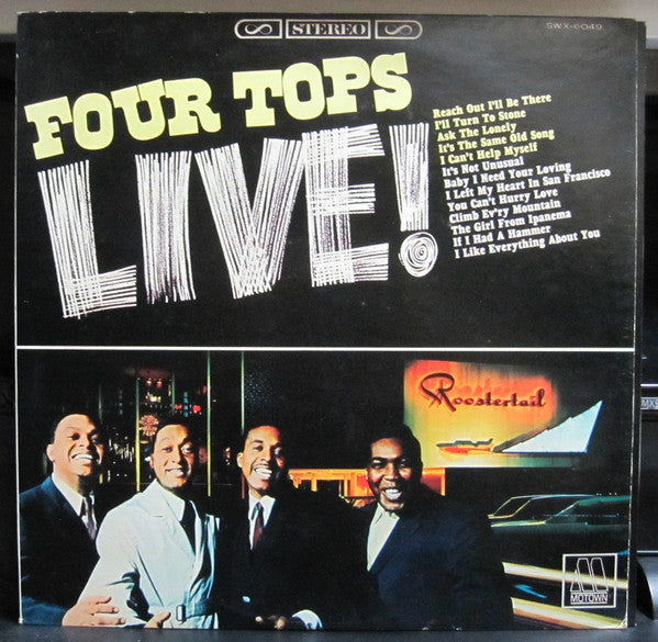 Four Tops Live = ライブ!