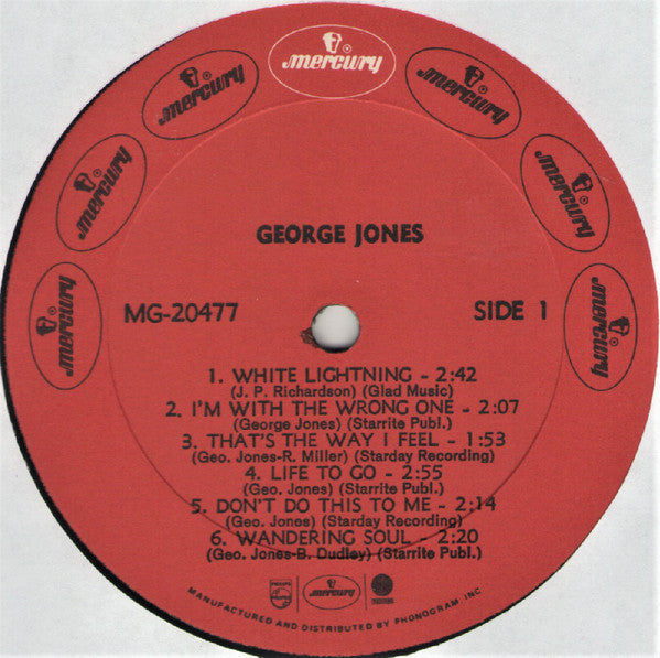 Sings White Lightning And Other Favorites