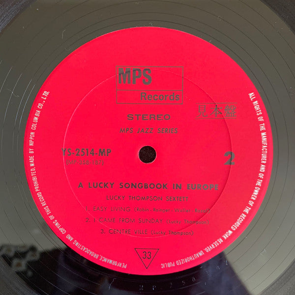 A Lucky Songbook In Europe