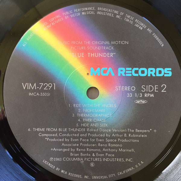 Blue Thunder (Music From The Original Motion Picture Soundtrack)