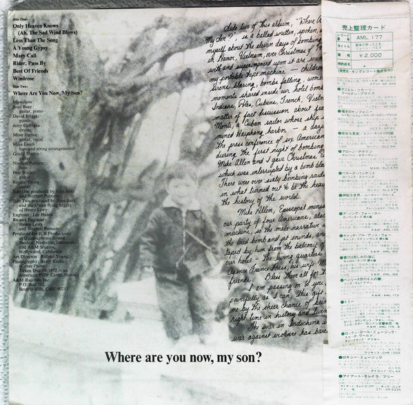 Where Are You Now, My Son?