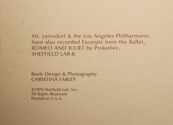 Die Walküre: Ride Of The Valkyries / Tristan Und Isolde: Prelude To Act 1 / Götterdämmerung: Siegfried's Funeral Music / Siegfried: Forest Murmurs