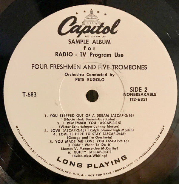 Four Freshmen And 5 Trombones