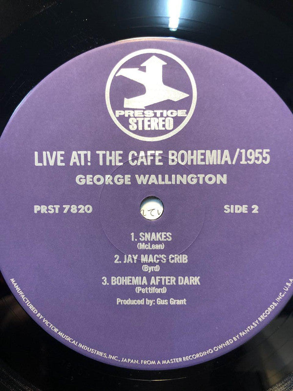 George Wallington Quintet At The Bohemia (Featuring The Peck)