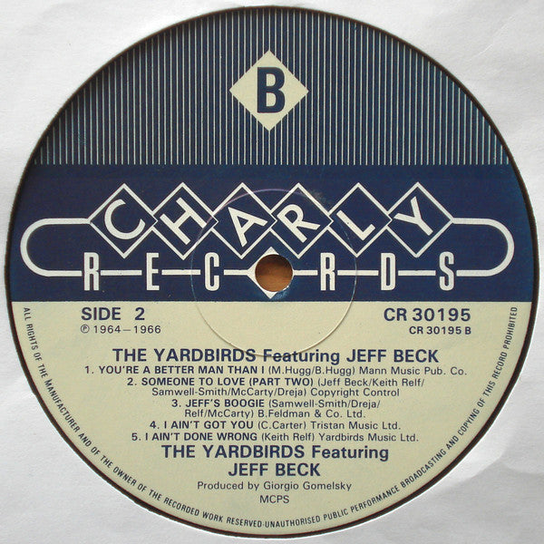 The Yardbirds Featuring Jeff Beck