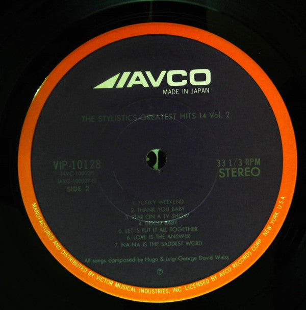 The Best Of The Stylistics Volume II