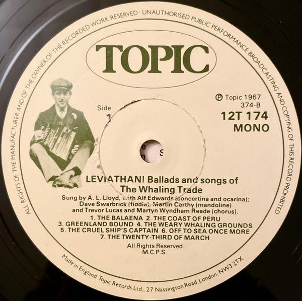 Leviathan! Ballads & Songs Of The Whaling Trade