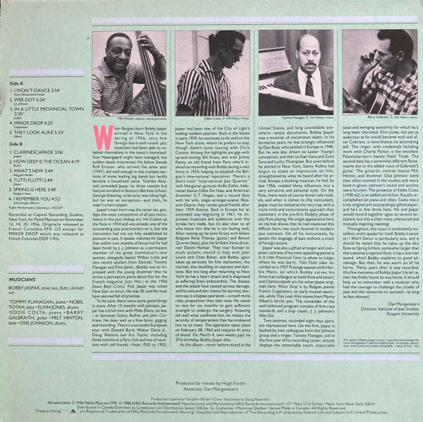 Recorded In New York 1956