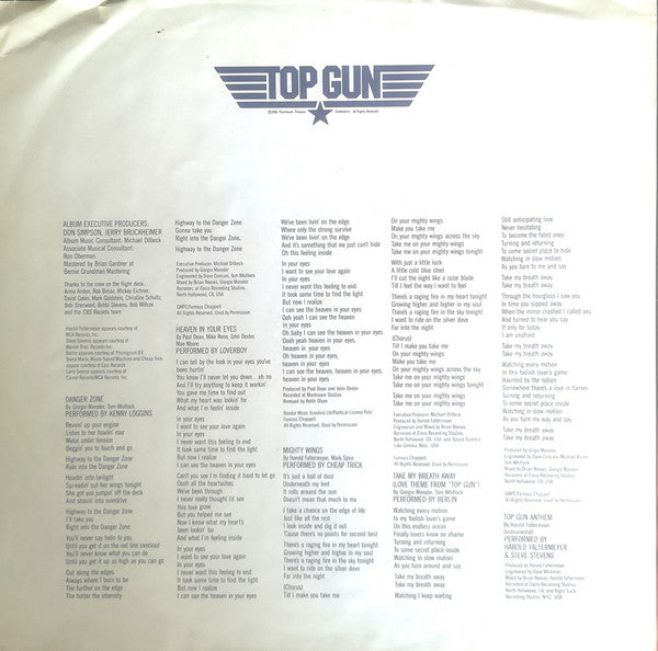 Top Gun (Original Motion Picture Soundtrack)