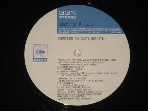 Bernstein Conducts Bernstein