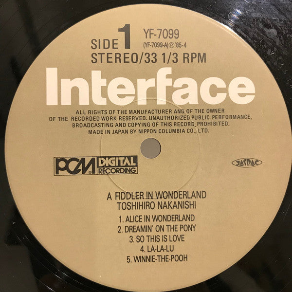 A Fiddler In Wonderland = 不思議の国のバイオリン弾き