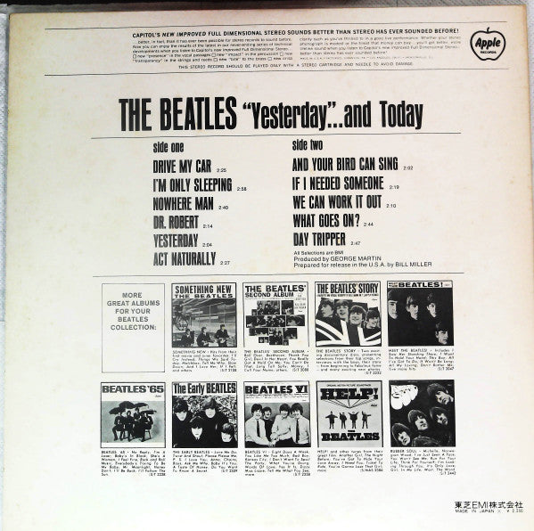 "Yesterday"...... And Today