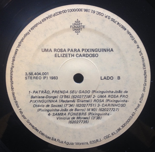 Uma Rosa Para Pixinguinha