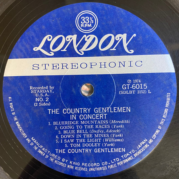 The Country Gentlemen In Concert