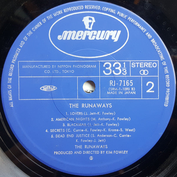 The Runaways = チェリー・ボンブ