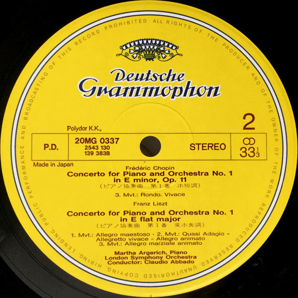 Piano Concerto No.1 / Piano Concerto No.1