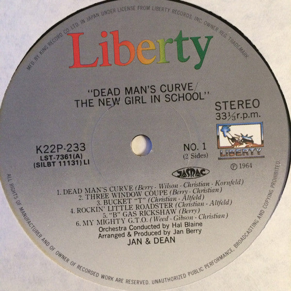 Dead Man's Curve/The New Girl In School