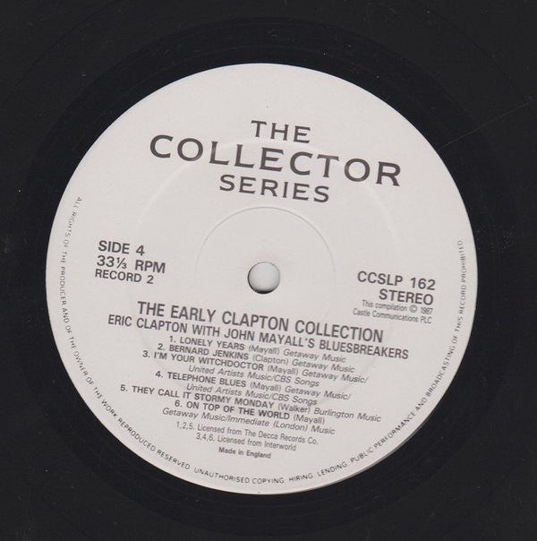 The Early Clapton Collection