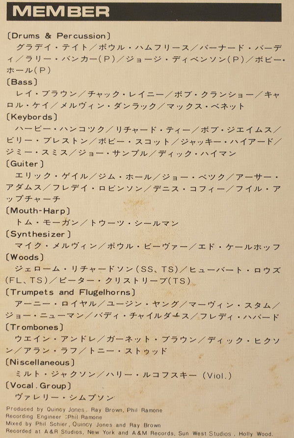 Yamaha Audio Laboratory For NS-500 Vol. 1