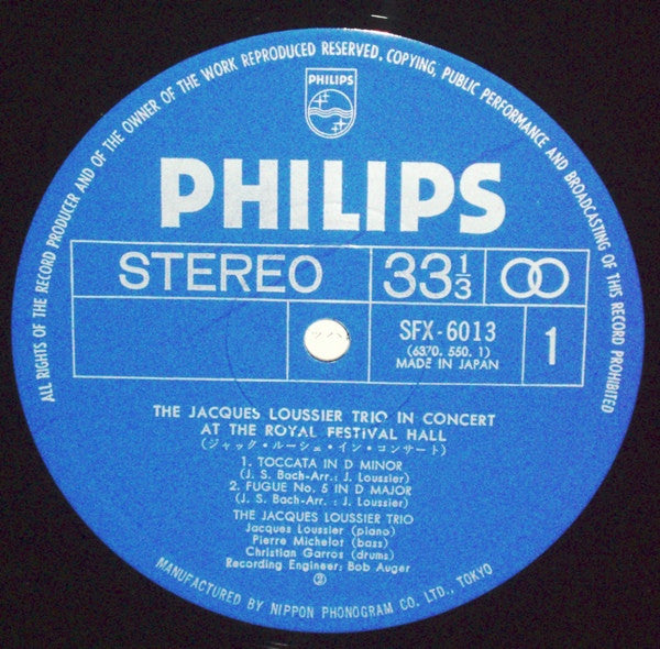 In Concert At The Royal Festival Hall