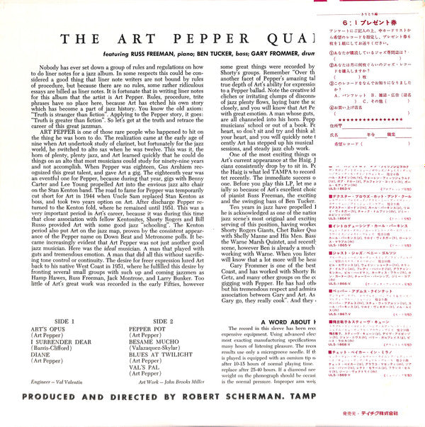The Art Pepper Quartet