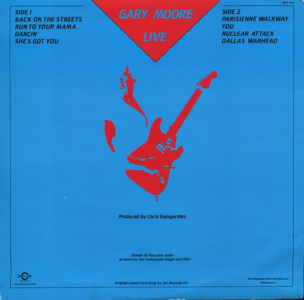 Release: Live-Vinyl-Italy-1987-GLP 418-2577707