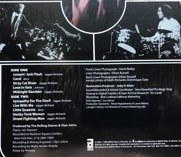 Get Yer Ya-Ya's Out! - The Rolling Stones In Concert