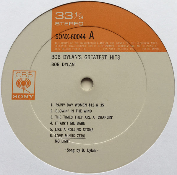Bob Dylan's Greatest Hits