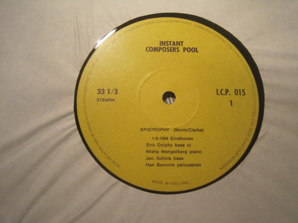 Playing: Epistrophy, June 1, 1964 In Eindhoven, Holland