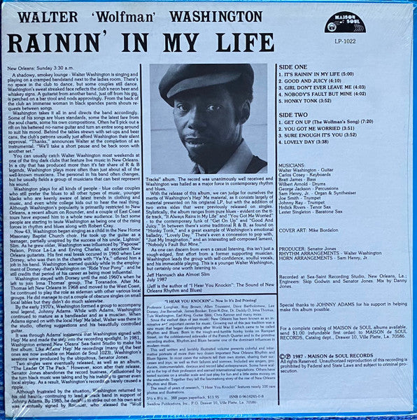 Rainin' In My Life