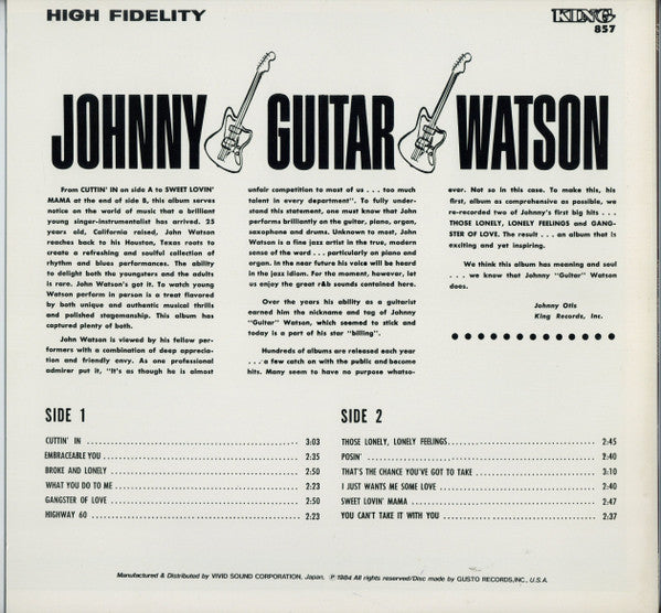 Johnny "Guitar" Watson
