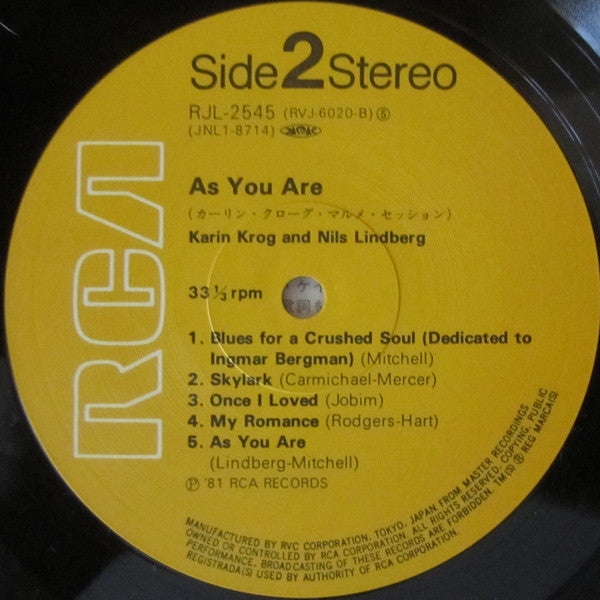 As You Are. The Malmö Sessions