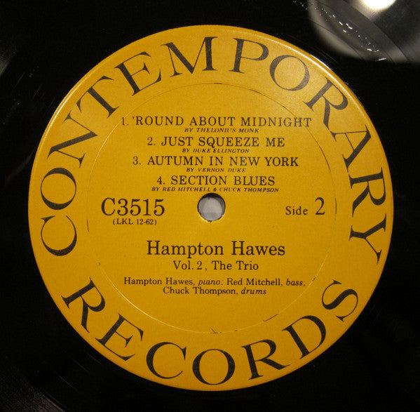 This Is Hampton Hawes Vol. 2: The Trio