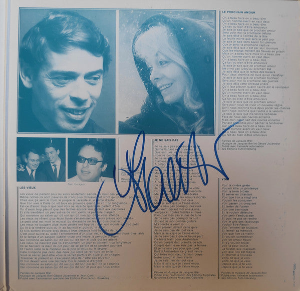 Chante Jacques Brel