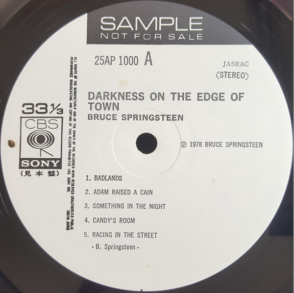 Darkness On The Edge Of Town = 闇に吠える街