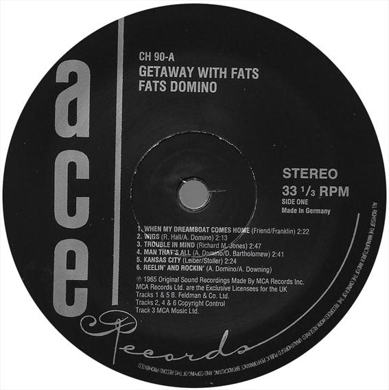 Getaway With Fats Domino