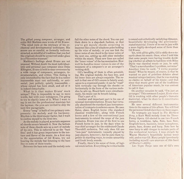The Individualism Of Gil Evans