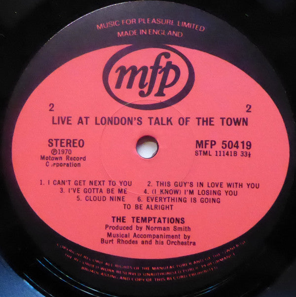 Live At London's Talk Of The Town