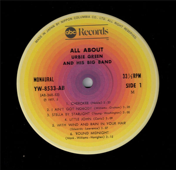 All About Urbie Green And His Big Band