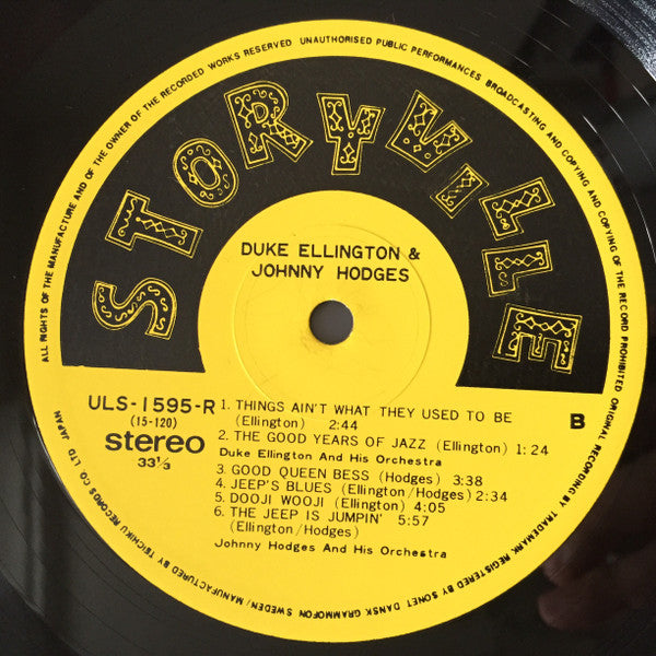 Duke Ellington & Johnny Hodges