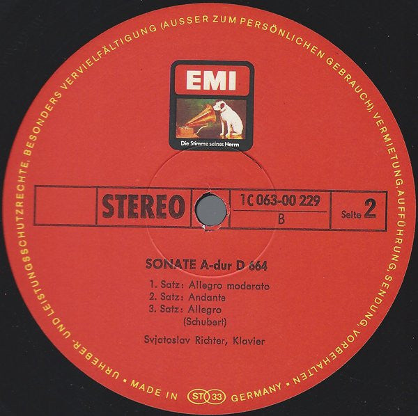 Fantasia C-Dur D 760 „Wanderer-Fantasie“ / Sonate A-Dur D 664